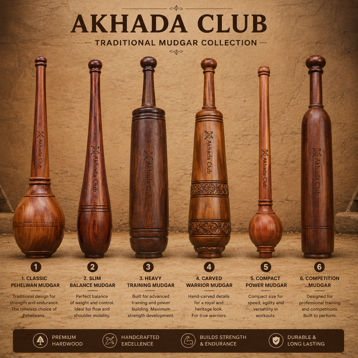 What Is a Mudgar? The Traditional Indian Training Tool Making a Comeback