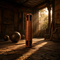 Old Sheesham Wooden Samtola (Mudgar) | Home Gym Equipment